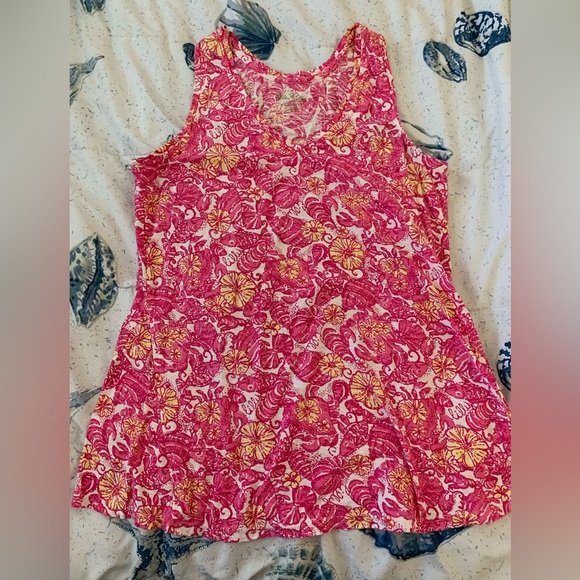 Lilly Pulitzer Tops - Lilly Pulitzer Gale Tank Top size Medium EUC